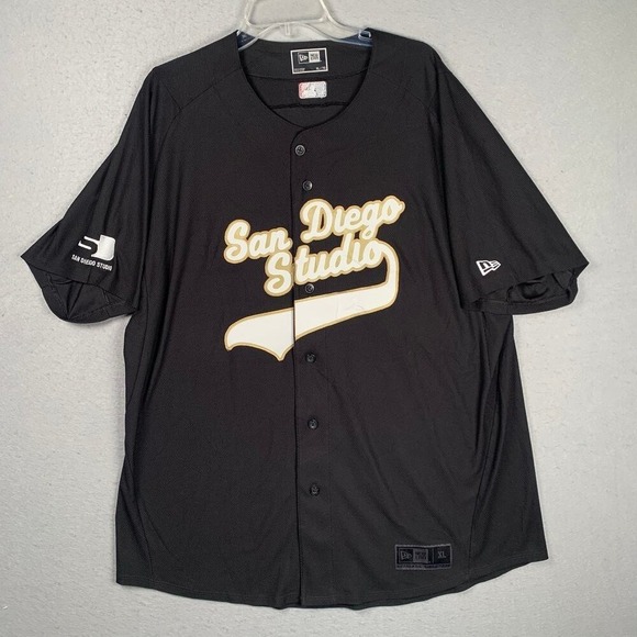 New Era Other - New Era San Diego Studio Jersey Men's XL Baseball Black MLB The Show 23